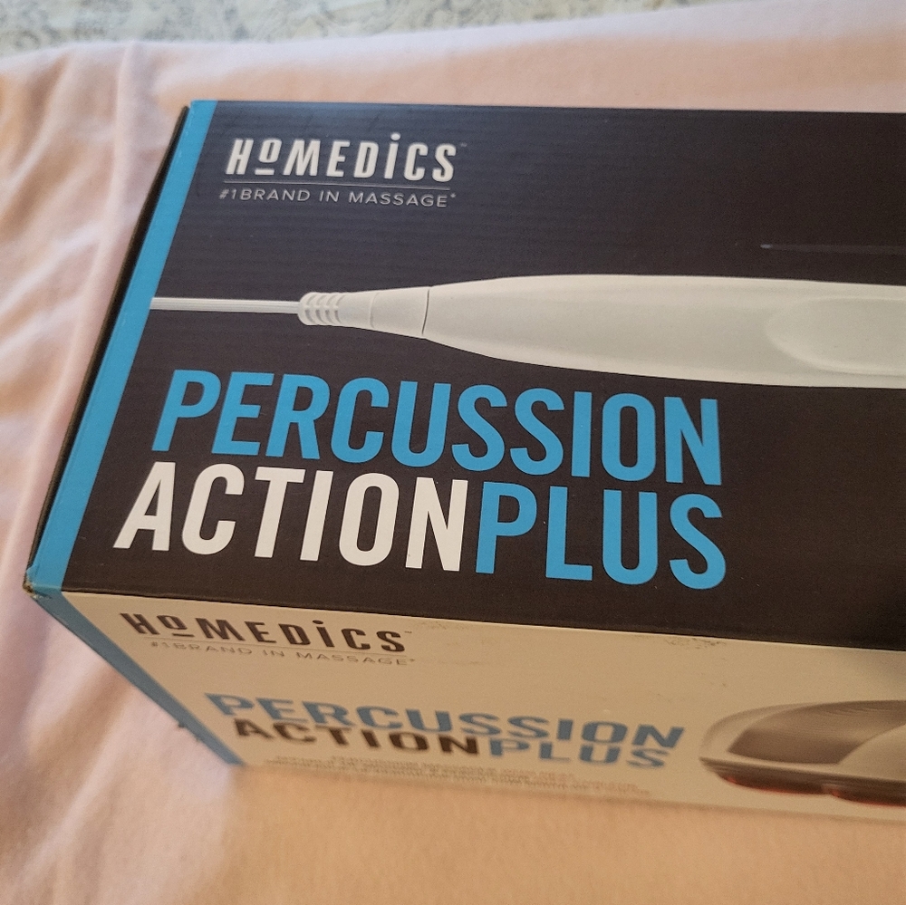 HoMedics Percussion Action Plus Massager...New In The ORIGINAL Box